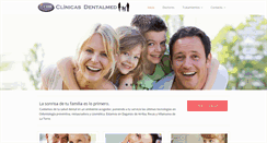 Desktop Screenshot of clinicasdentalmed.es